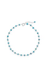 Blue Sea Turquoise Anklet