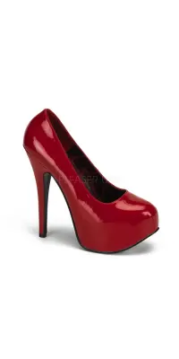 Teeze Red Platform Pump