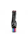 Rainbow Platform High Heel Ankle Boots