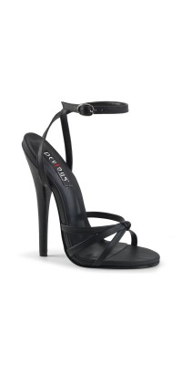 Black Domina High Heel Sandal