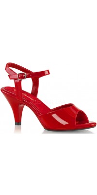 Red Belle 3 Inch Heel Sandal