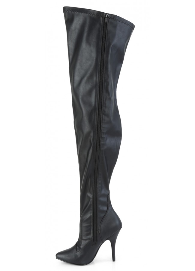 womens wide calf thigh high boots