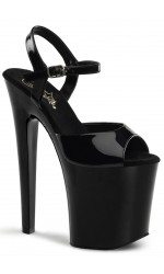 Xtreme Black Platform Sandal